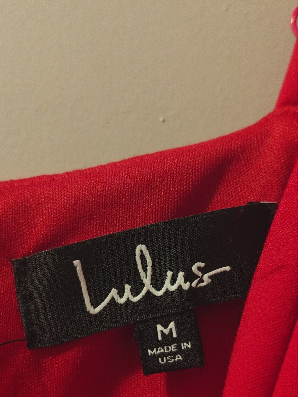 Lulu's Red Asymmetrical Ruffle Mini Dress - Picture 2 of 2